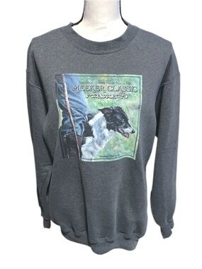 2010 Hanes Meeker Classic Sheepdog Championship Trials Gray Pullover Sweatshirt